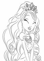 kolorowanki Ever After High malowanki do wydruku numer  7